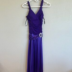 XOXO Vibrant Purple Maxi Dress